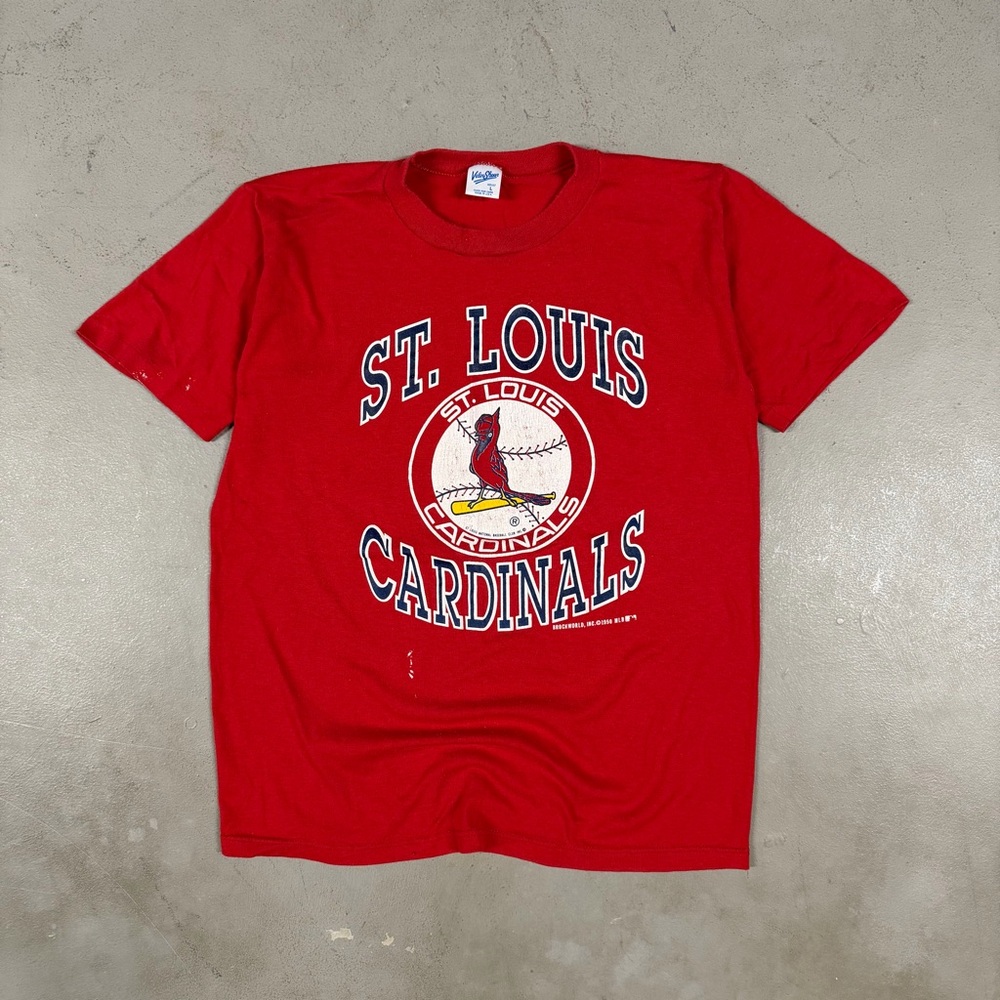 Vintage 1990 MLB St Louis Cardinals Sportswear Retro Essential Tee T-Shirt